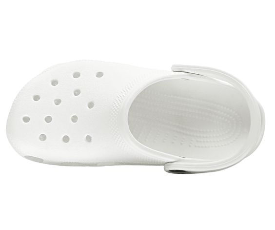 CROCS- LADIES CLASSIC CLOG WHITE