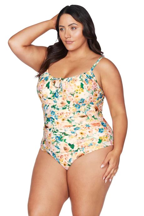 ARTESANDS- WOMEN'S ODETTE MULTI DEGAS ONE PIECE