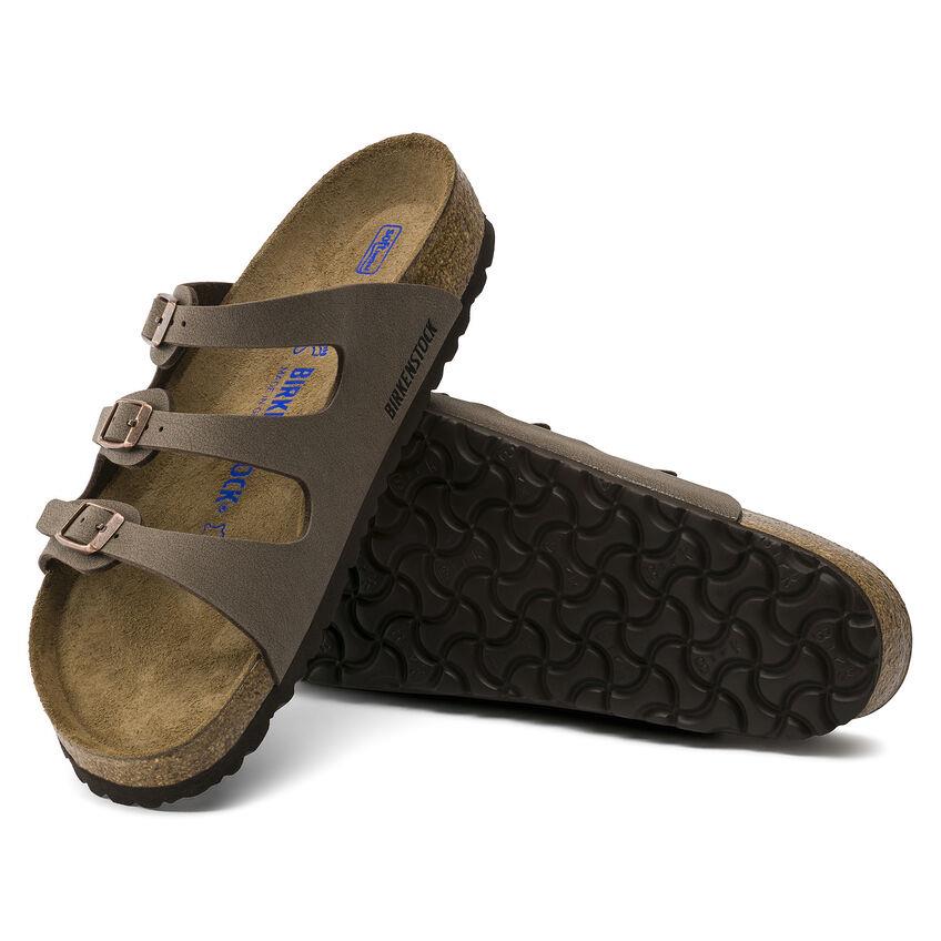 BIRKENSTOCK- FLORIDA SOFT FOOTBED BIRKIBUC SANDAL