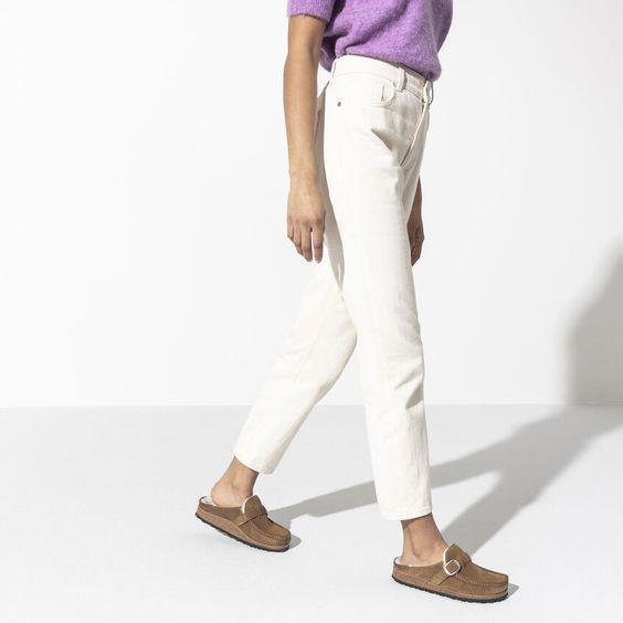 BIRKENSTOCK LADIES BUCKLEY SHERLING SHOE 