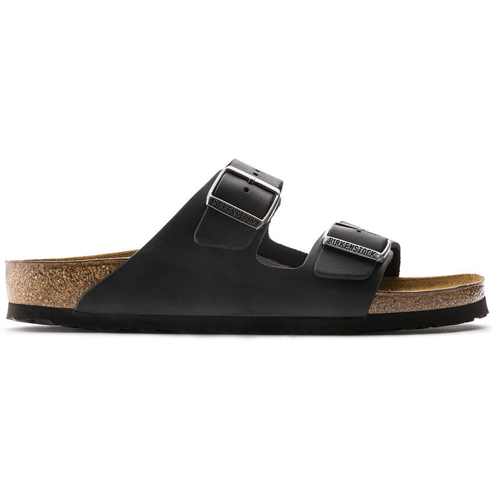 BIRKENSTOCK- LADIES ARIZONA SANDAL RUSTIC BLACK