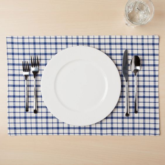 DANICA- BELLE PLAID PLACEMAT
