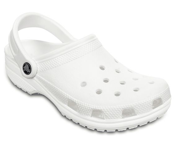 CROCS- LADIES CLASSIC CLOG WHITE