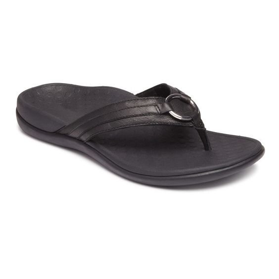 VIONIC- LADIES TIDE ALOE SANDAL BLACK