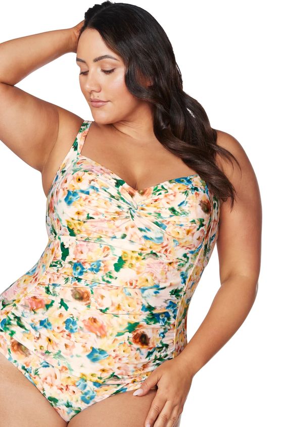 ARTESANDS- WOMEN'S ODETTE MULTI DEGAS ONE PIECE