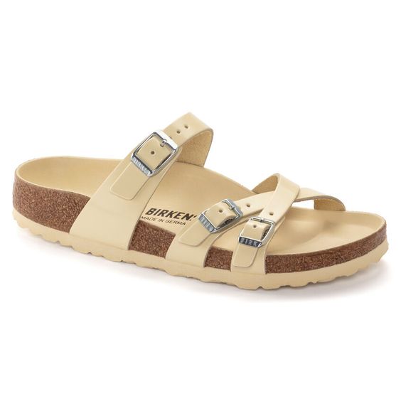 BIRKENSTOCK- LADIES FRANCA HEX SANDAL BUTTER