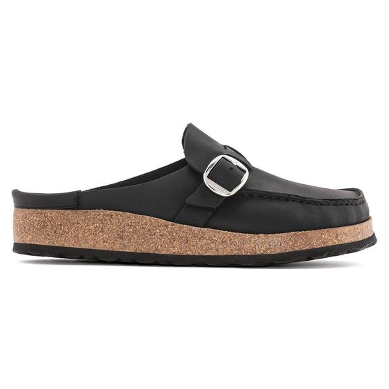 BIRKENSTOCK- LADIES BUCKLEY SHOE BLACK