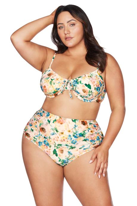 ARTESANDS- WOMEN'S ODETTE MULTI DEGAS SWIM TOP