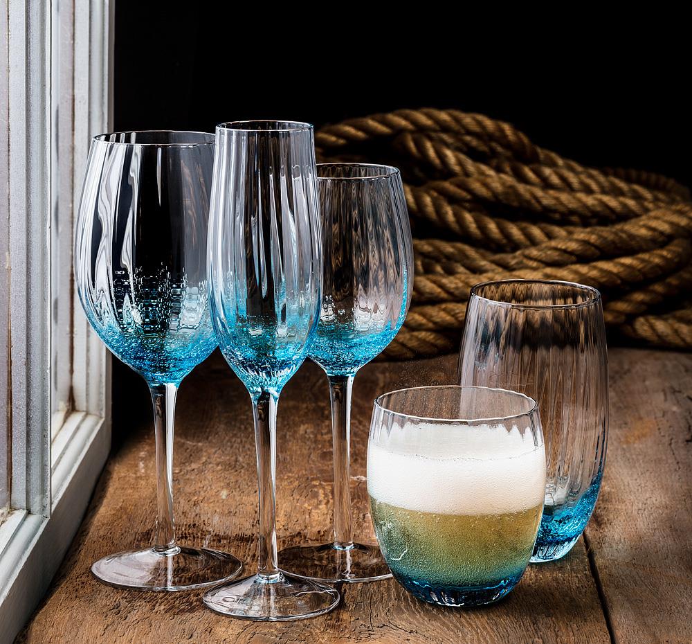 ABBOTT- OPTIC BUBBLE WHITE WINE GLASS