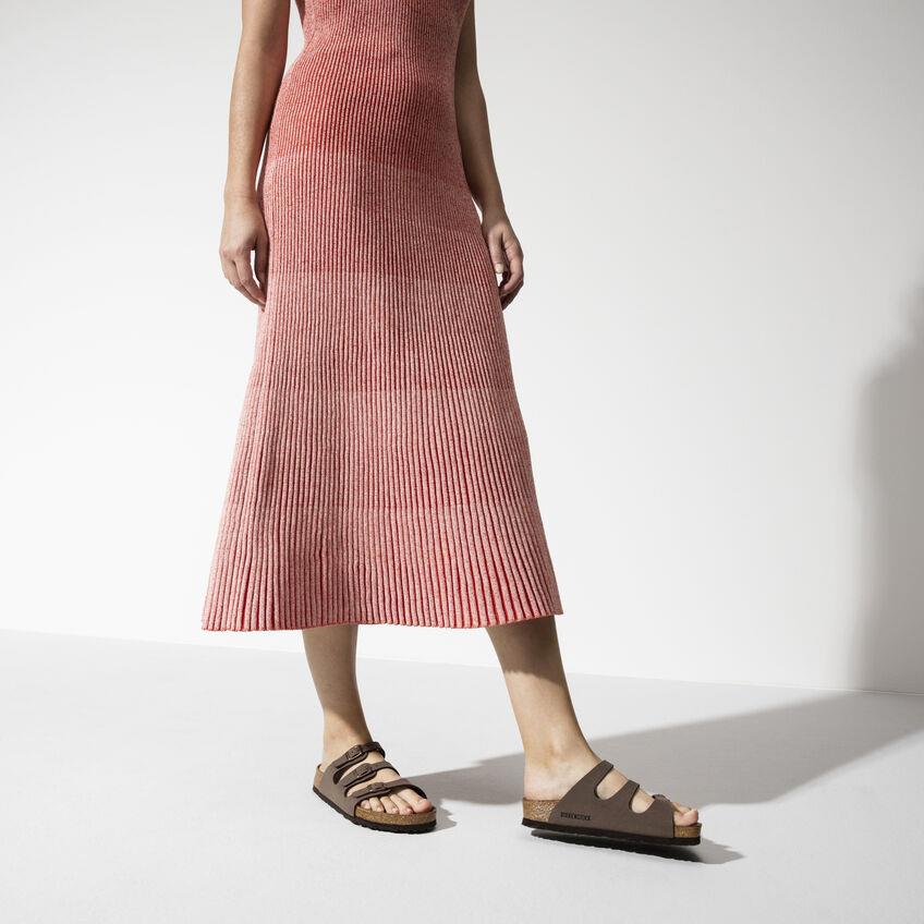 BIRKENSTOCK- FLORIDA SOFT FOOTBED BIRKIBUC SANDAL