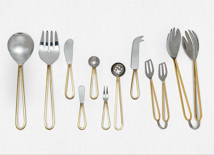 ABBOTT- LOOP HANDLE OLIVE SPOON