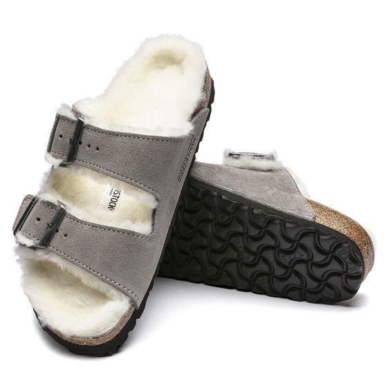 BIRKENSTOCK LADIES ARIZONA SHERLING SHOE