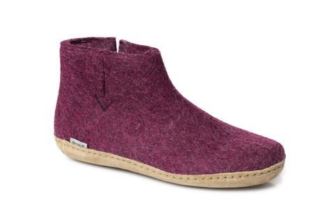 GLERUPS - WOMEN'S FELTED WOOL BOOT W/LEATHER SOLE