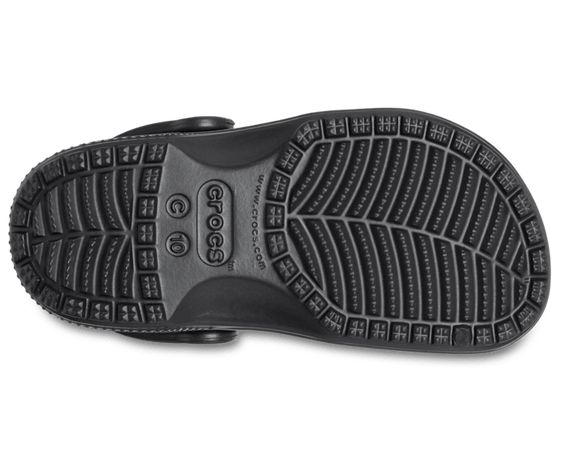 CROCS- KIDS CLASSIC CLOG BLACK