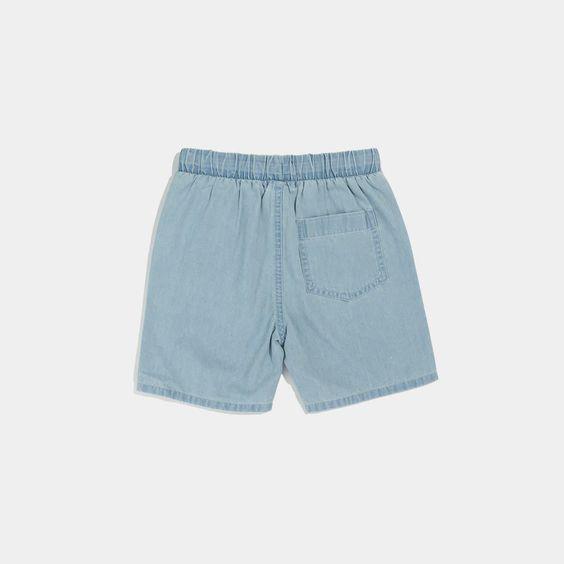 MILES THE LABEL- KIDS CHAMBRAY SHORT