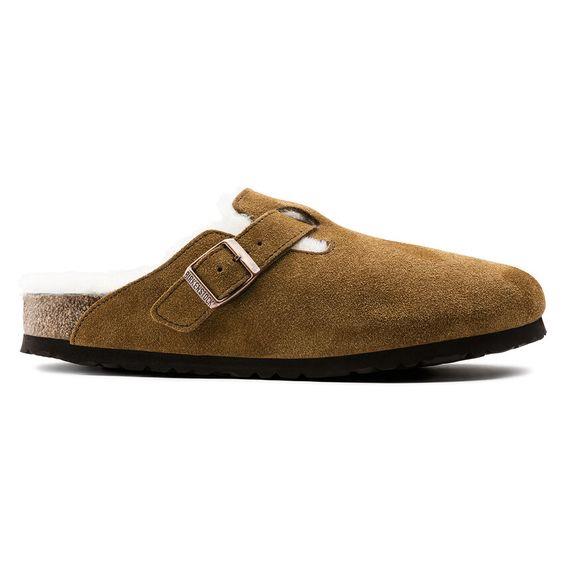 BIRKENSTOCK LADES BOSTON SHEARLING SHOE