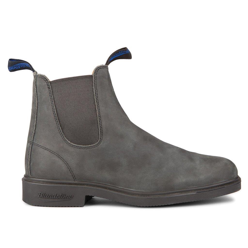 BLUNDSTONE- MEN'S 1392- WINTER CHISEL TOE RUSTIC BLACK SIDE