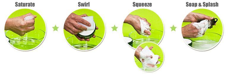 UNIVERSAL STONE - 900g CLEANER AND SPONGE