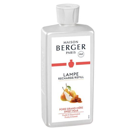 LAMPE BERGER- SWEET PEAR LAMPE FUEL  REFILL 500ML