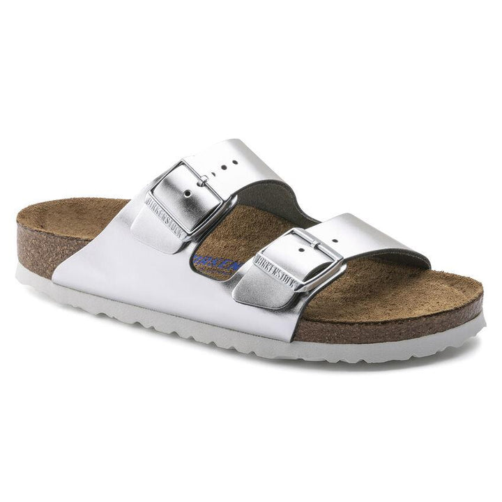 BIRKENSTOCK- ARIZONA SOFT FOOTBED LEATHER SANDAL