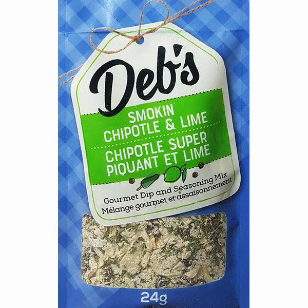 DEB'S DIPS - SMOKIN CHIPOTLE & LIME