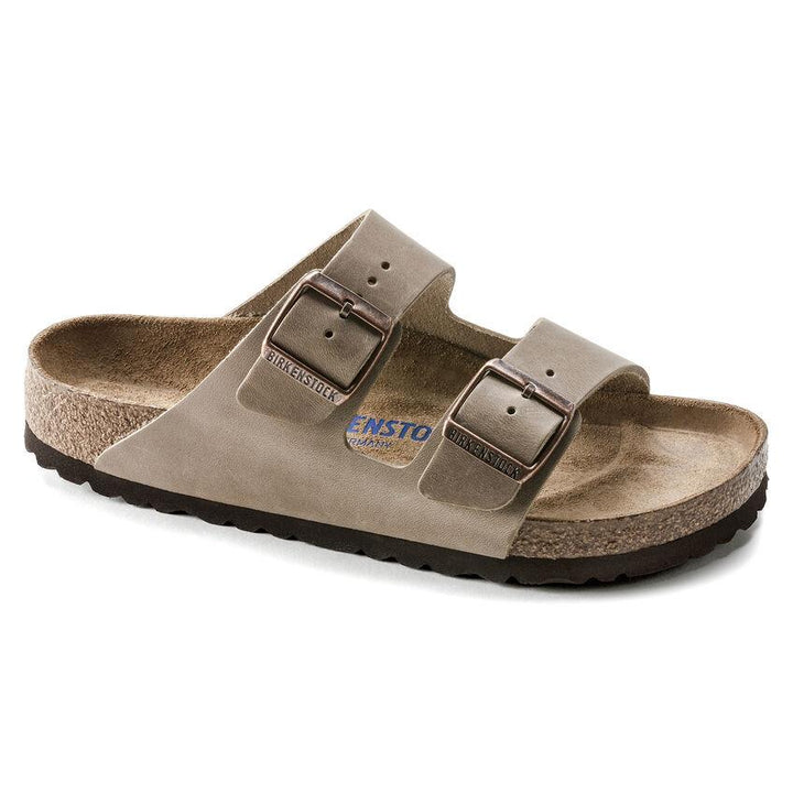 BIRKENSTOCK- ARIZONA SOFT FOOTBED OILED LEATHER SANDAL