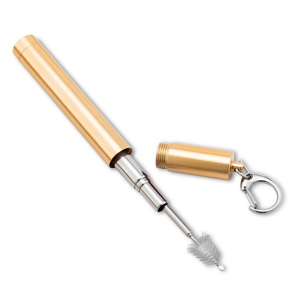 ABBOTT- STAWS COLLAPSING W/BRUSH/GOLD TUBE