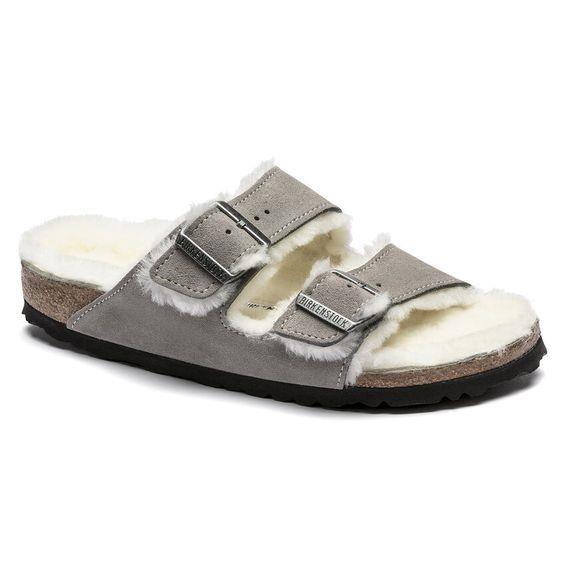 BIRKENSTOCK LADIES ARIZONA SHERLING SHOE