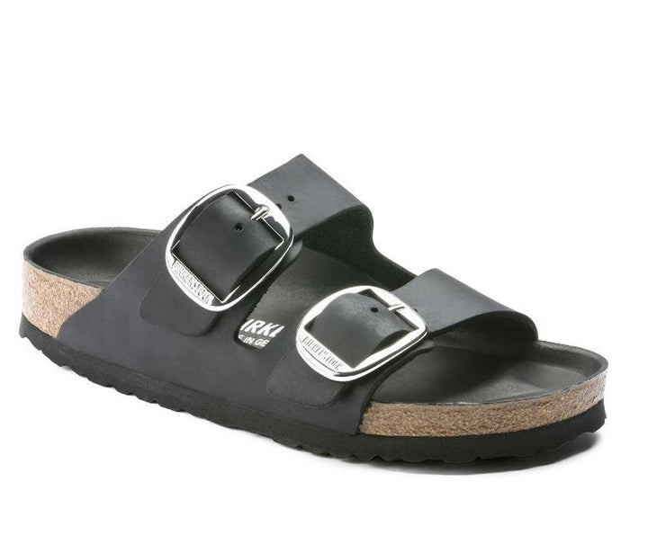 BIRKENSTOCK - LADIES ARIZONA BIG BUCKLE OILED LEATHER SANDAL