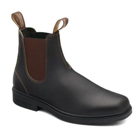 BLUNDSTONE - WOMEN'S 067 DRESS STOUT BROWN BOOT